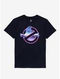 Ghostbusters Neon Sign Logo T-Shirt, BLACK, hi-res