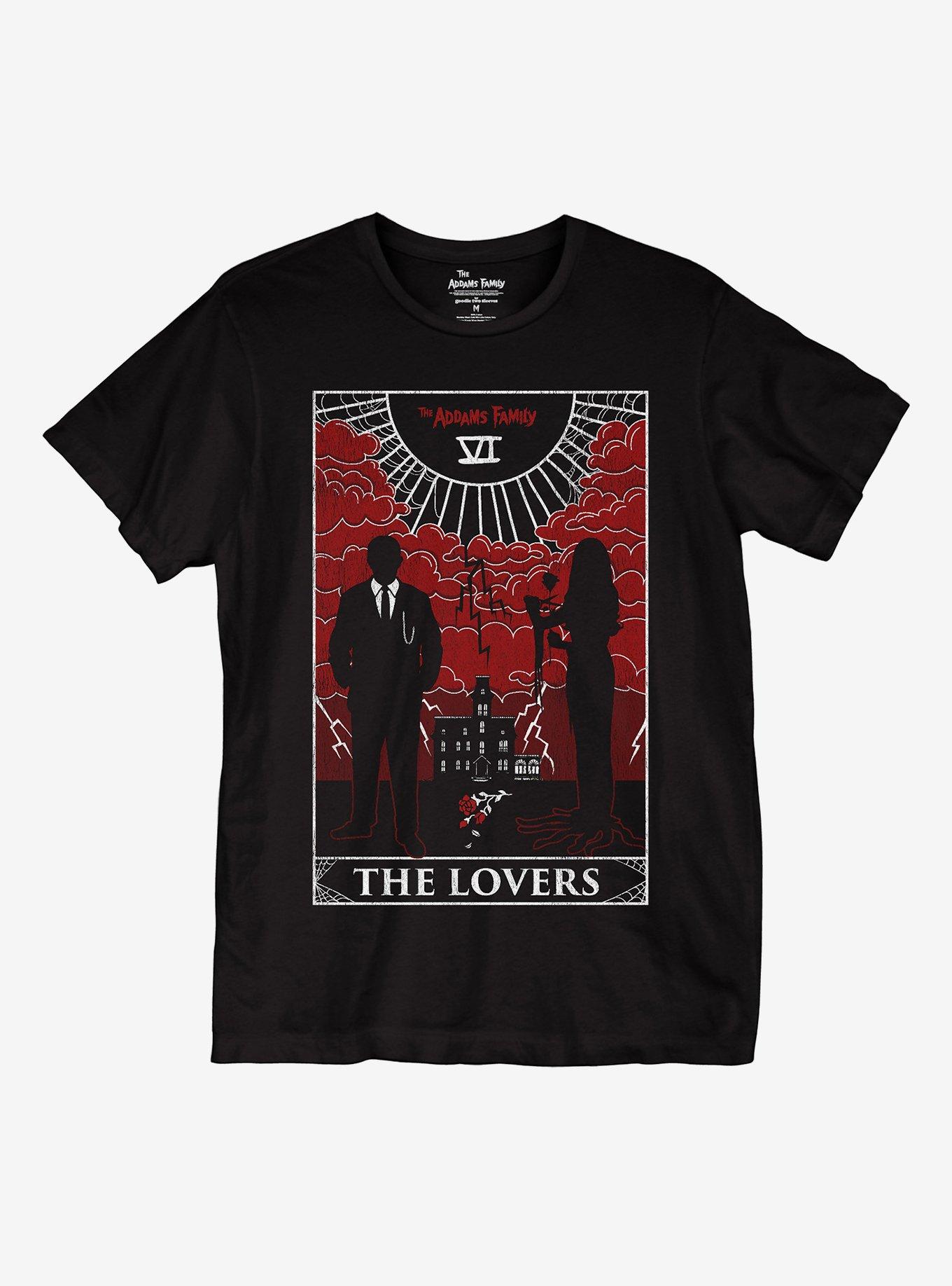 The Addams Family Lovers Boyfriend Fit Girls T-Shirt, MULTI, hi-res