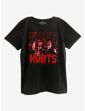 Chucky Love Hurts Duo Boyfriend Fit Girls T-Shirt, , hi-res