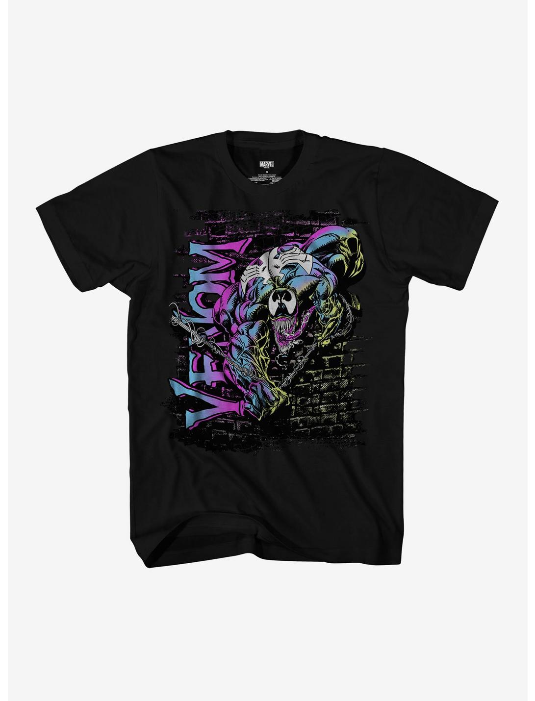 Marvel Venom Brick Wall T-Shirt, BLACK, hi-res