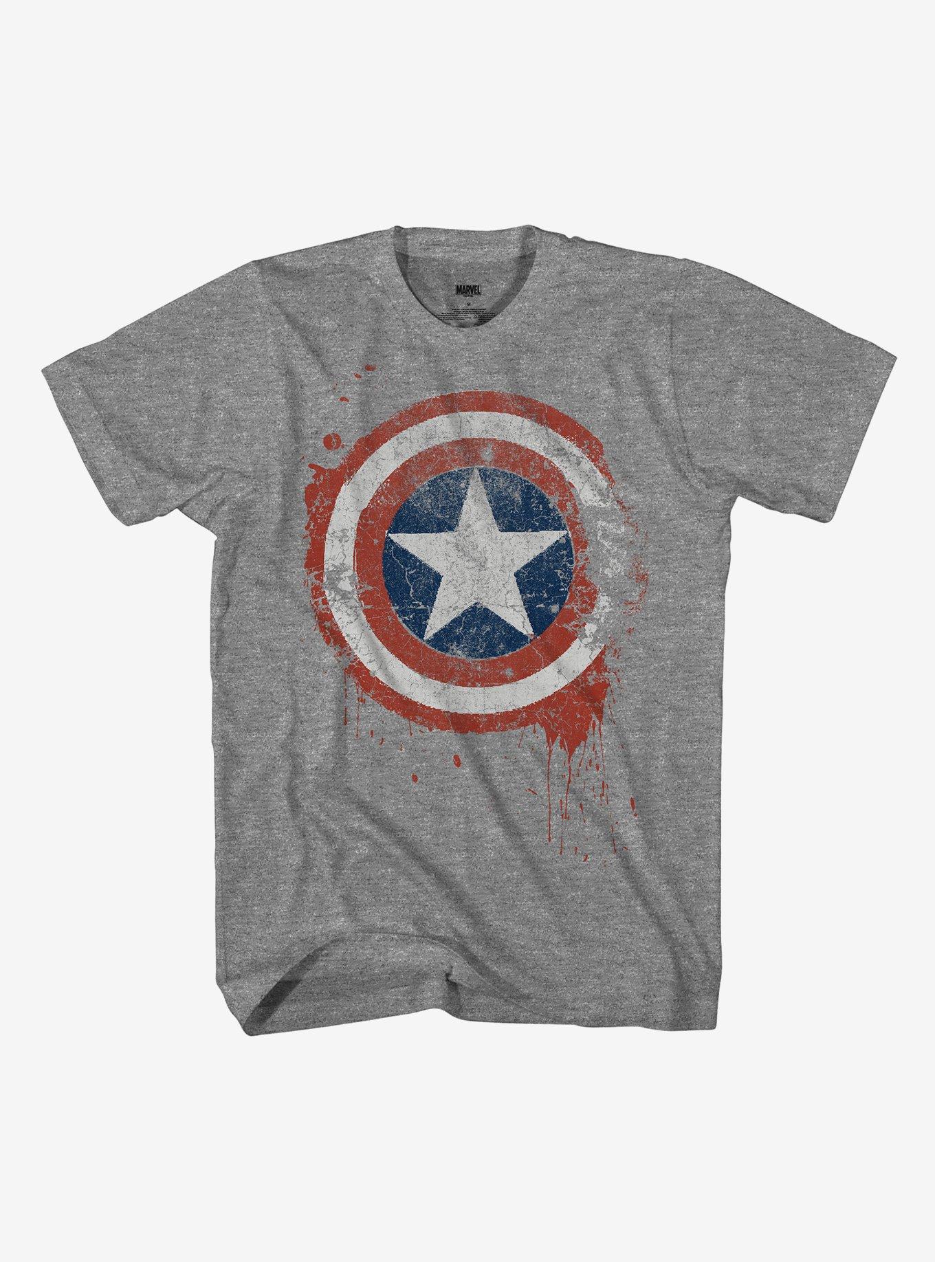 Marvel t sale shirts captain america