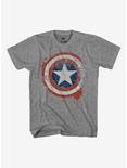 Marvel Captain America Shield T-Shirt, HEATHER, hi-res
