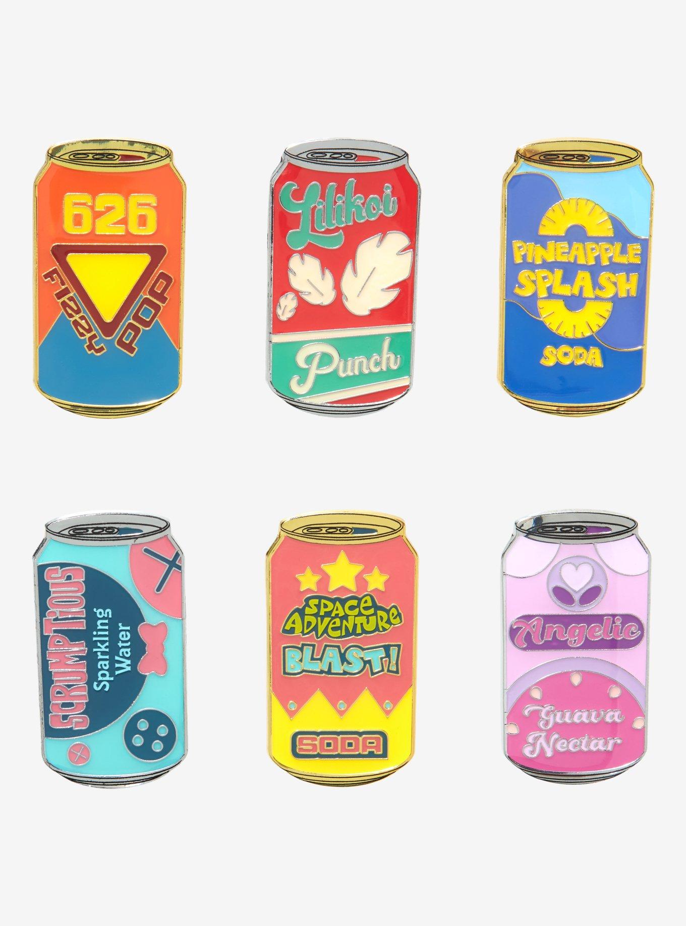 Loungefly Disney Lilo & Stitch Soda Can Blind Box Enamel Pin, , hi-res