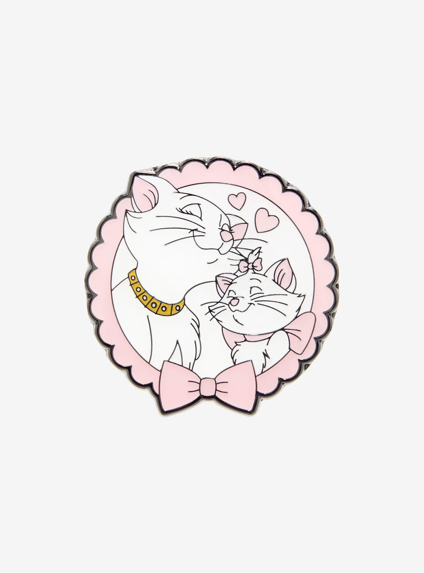 Loungefly Disney The Aristocats Marie & Duchess Portrait Enamel Pin, , hi-res