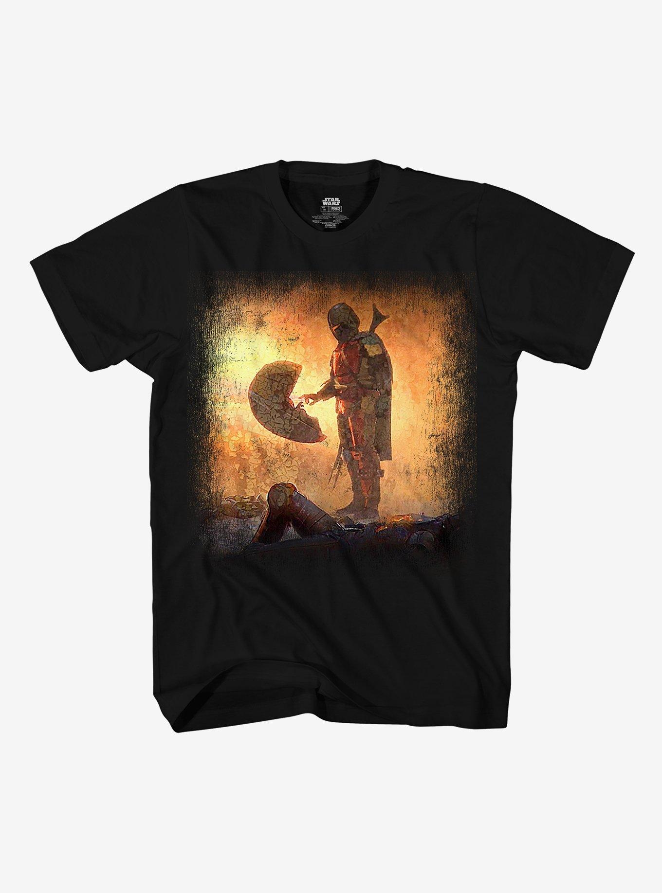 Star Wars The Mandalorian Duo T-Shirt, BLACK, hi-res