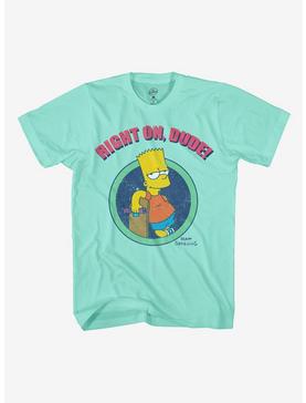 The Simpsons Bart Right On Dude T-Shirt, , hi-res