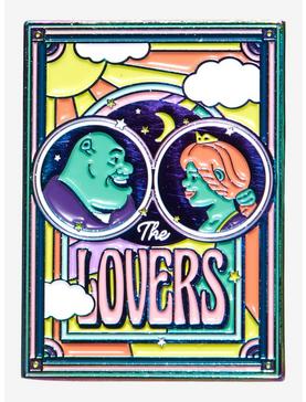 Shrek Lovers Tarot Card Enamel Pin, , hi-res