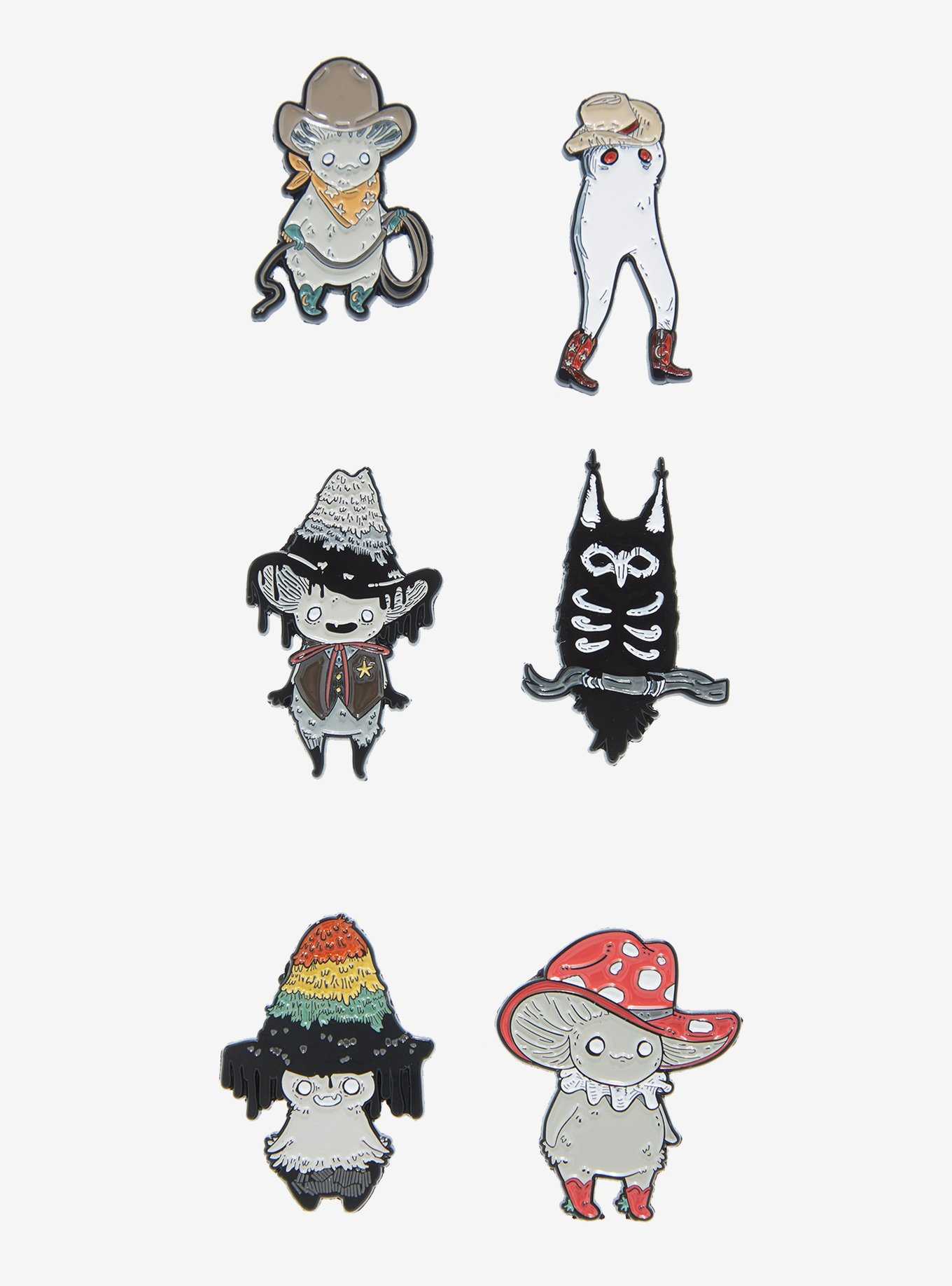 Cowboy Characters Blind Box Enamel Pin By Guild Of Calamity, , hi-res