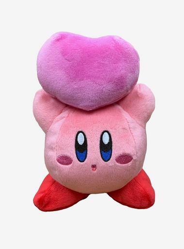 kirby heart plush