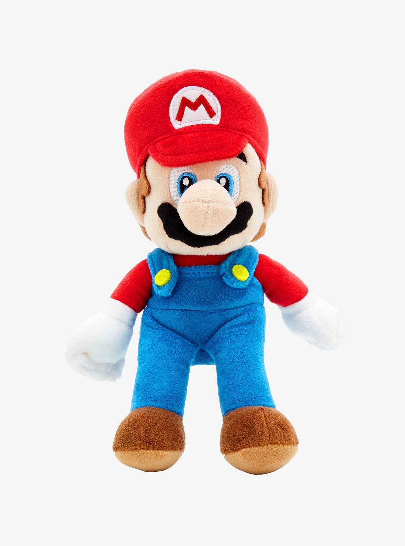 Nintendo Super Mario Bros. Mario Sitting 10 Inch Plush , , hi-res