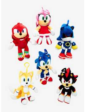 Sonic the Hedgehog Character Blind Bag Plush Bag Clip, , hi-res