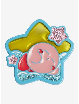 Nintendo Kirby Dreamland Stained Glass Sleeping Kirby Enamel Pin - BoxLunch Exclusive, , hi-res