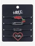 Hole Charm Cord Bracelet Set, , hi-res