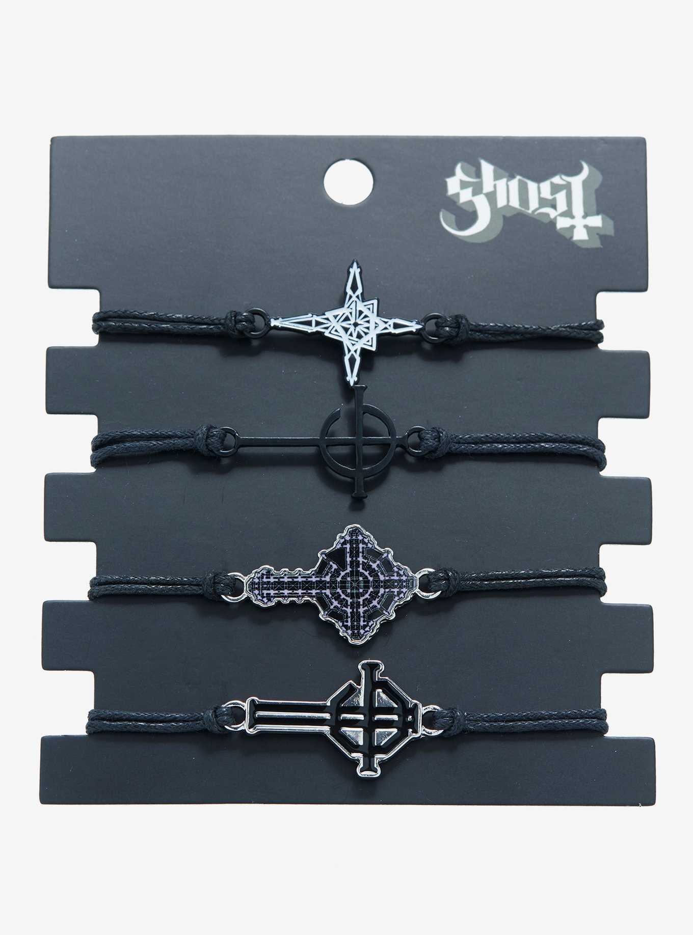 Ghost Logo Cord Bracelet Set, , hi-res