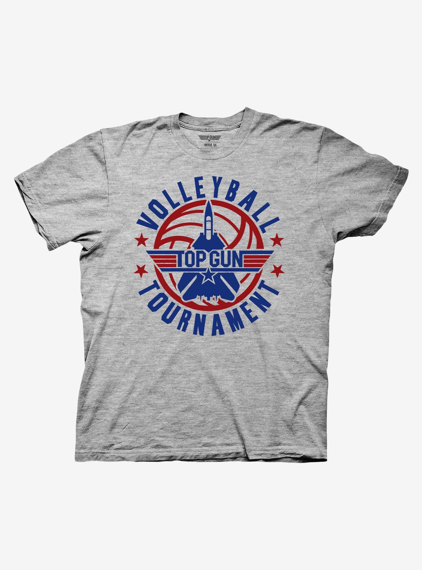 Top Gun Volleyball Tournament T-Shirt, HEATHER, hi-res