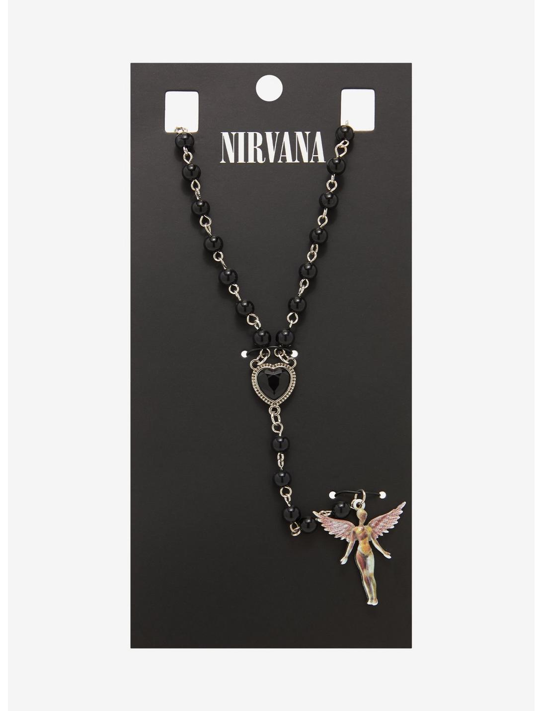 Nirvana In Utero Angel Rosary Necklace, , hi-res