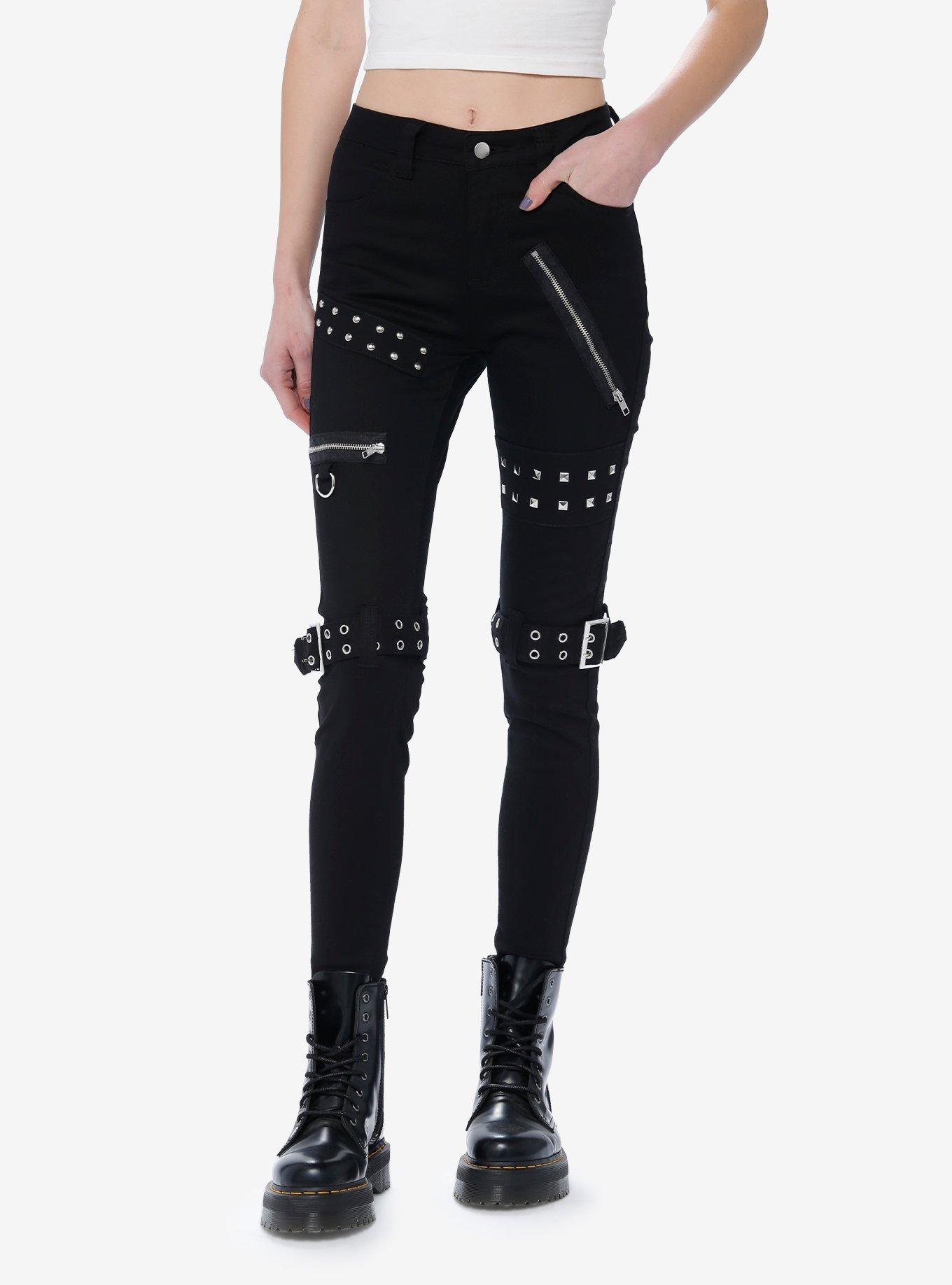 Hot Topic, Jeans, Hot Topic Zipper Flare Pants