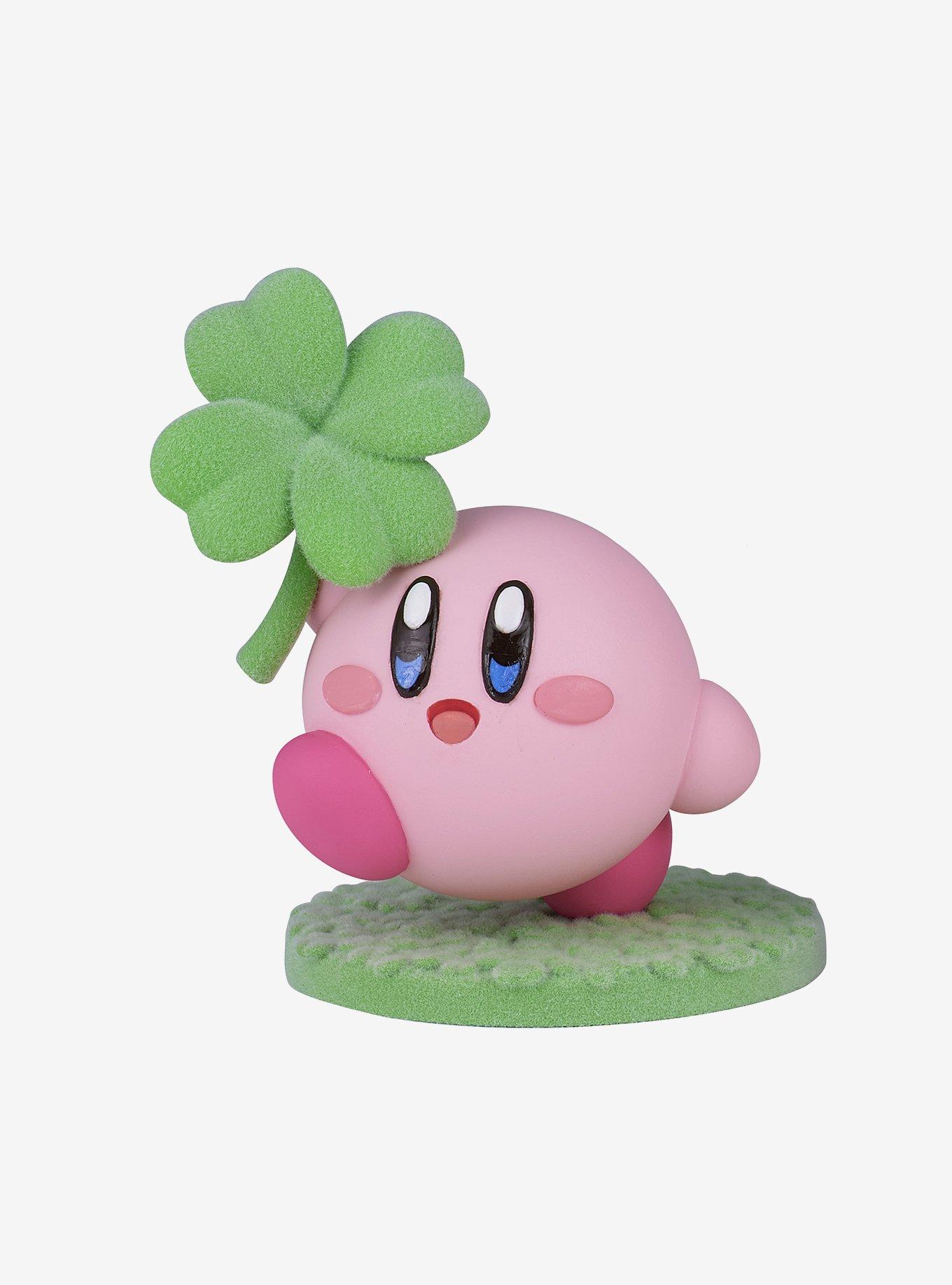 Banpresto Nintendo Kirby Fluffy Puffy Mine Play in the Flowers Kirby (Ver. A) Figure, , hi-res