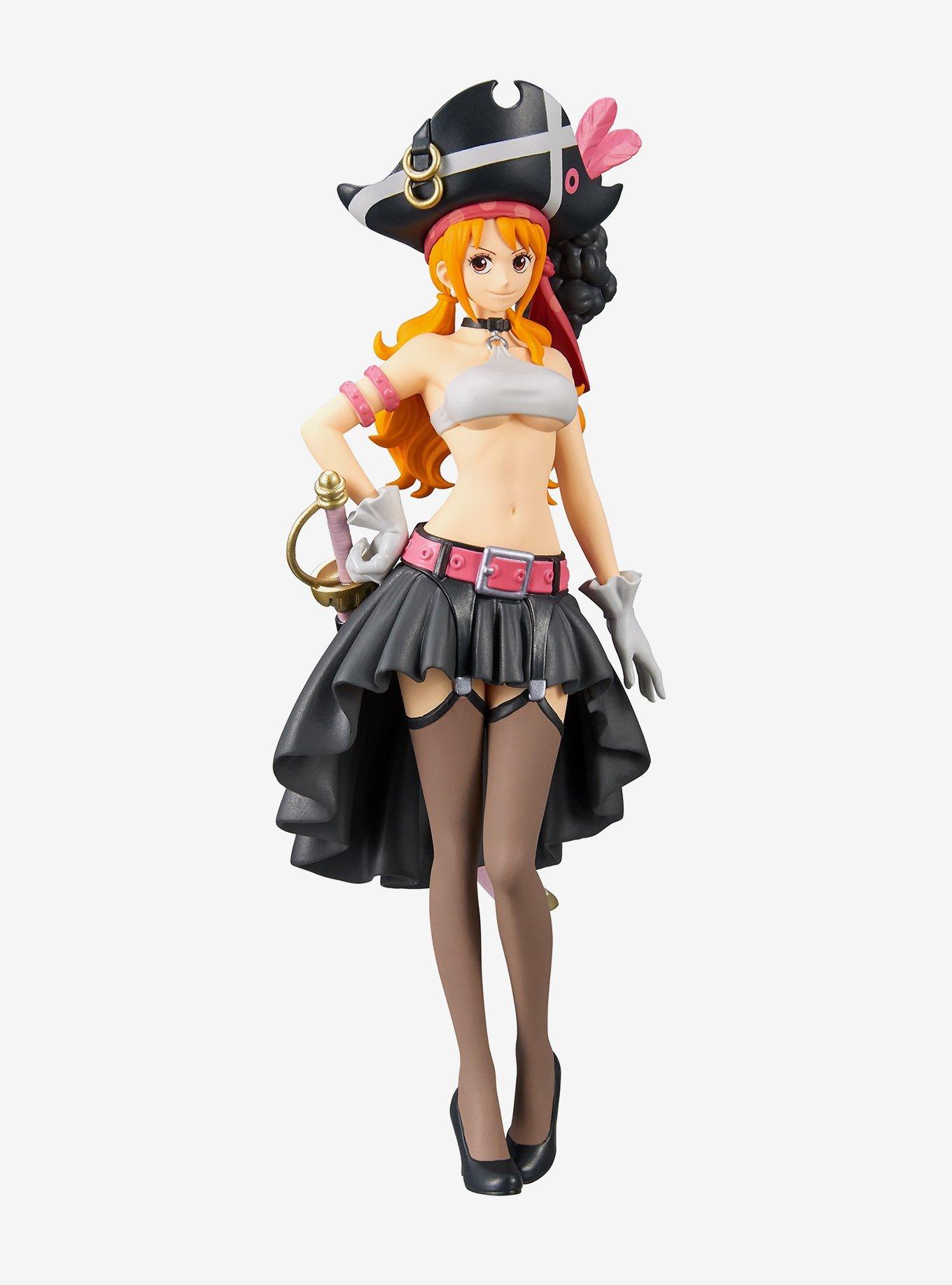 Banpresto One Piece Glitter & Glamours Nami Christmas Style Action Figure  (Black Version)