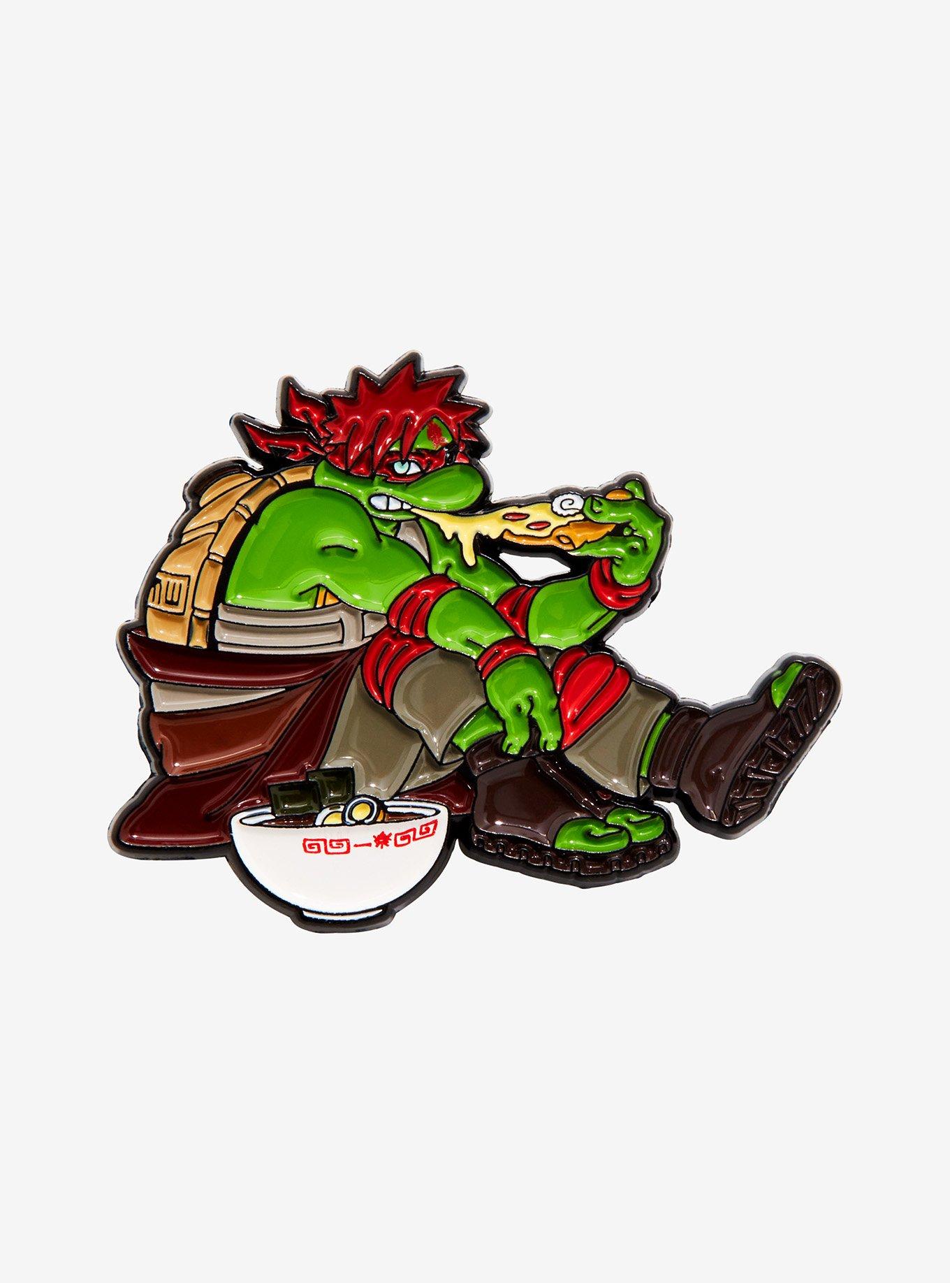 Teenage Mutant Ninja Turtles x Naruto Raphael as Gaara Enamel Pin