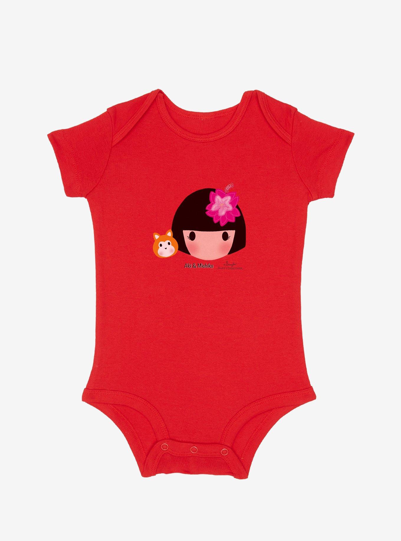 Bunnylou Aki And Michiko Infant Bodysuit, , hi-res