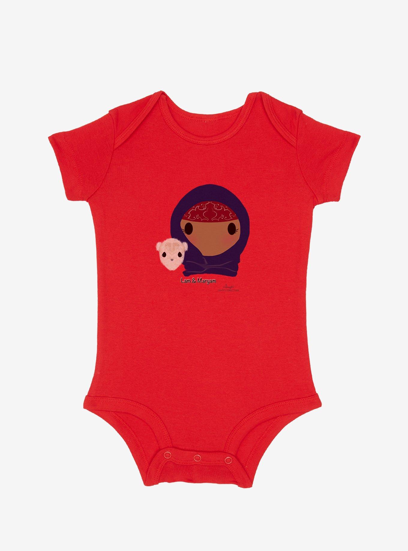 Bunnylou Lam And Maryam Infant Bodysuit, , hi-res