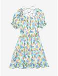 Disney Tangled Watercolor Icons Smock Dress - BoxLunch Exclusive, MULTI, hi-res