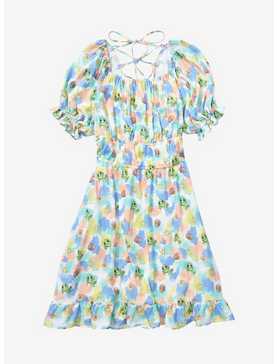 Disney Tangled Watercolor Icons Smock Dress - BoxLunch Exclusive, , hi-res