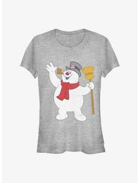 Frosty The Snowman Classic Snowman Girls T-Shirt, , hi-res