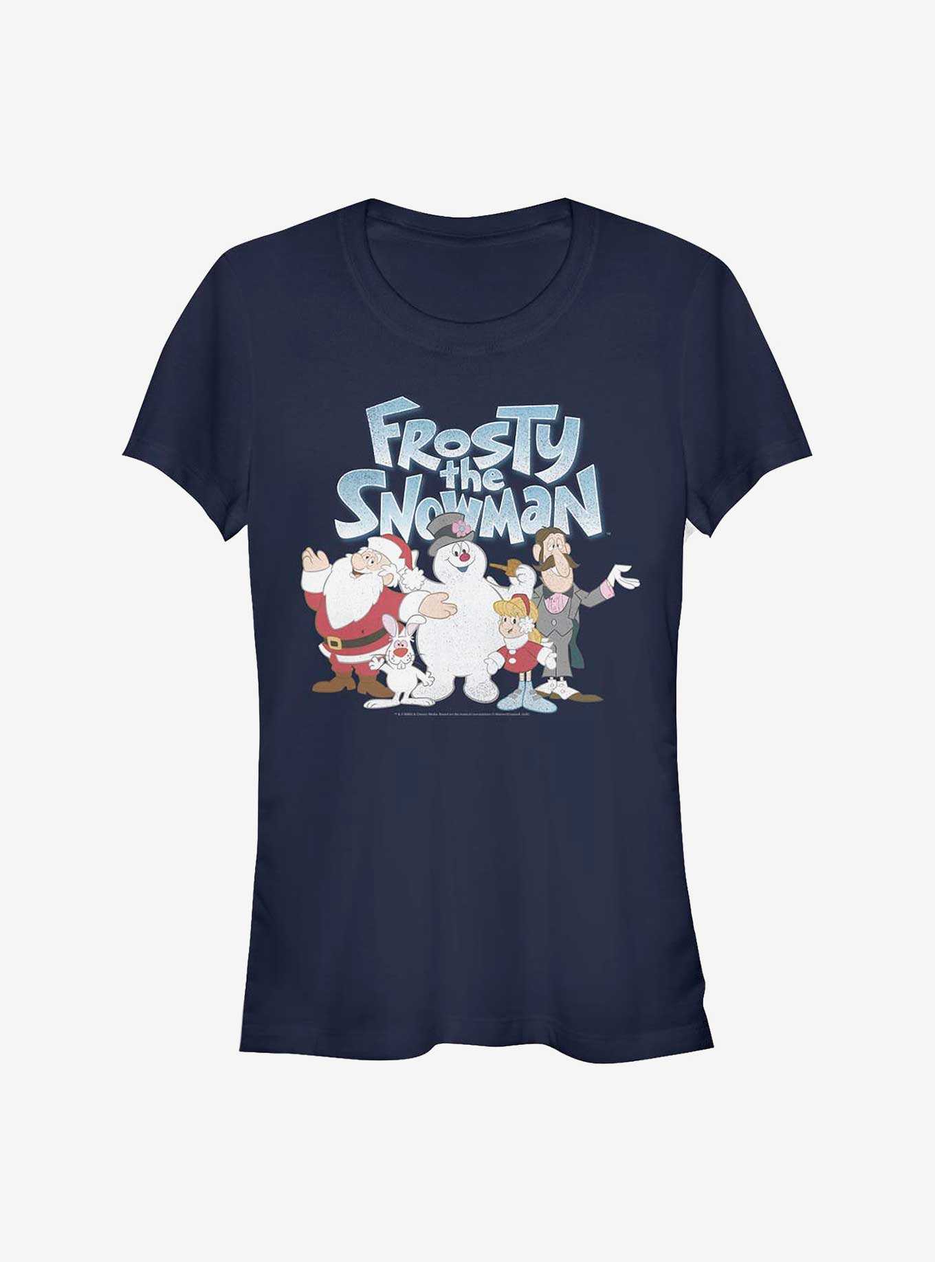 Frosty The Snowman Group Shot Girls T-Shirt, , hi-res