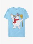 Frosty The Snowman Classic Snowman T-Shirt, LT BLUE, hi-res