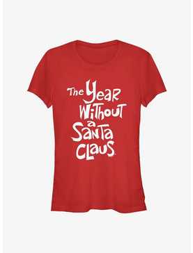 The Year Without A Santa Claus Logo Girls T-Shirt, , hi-res