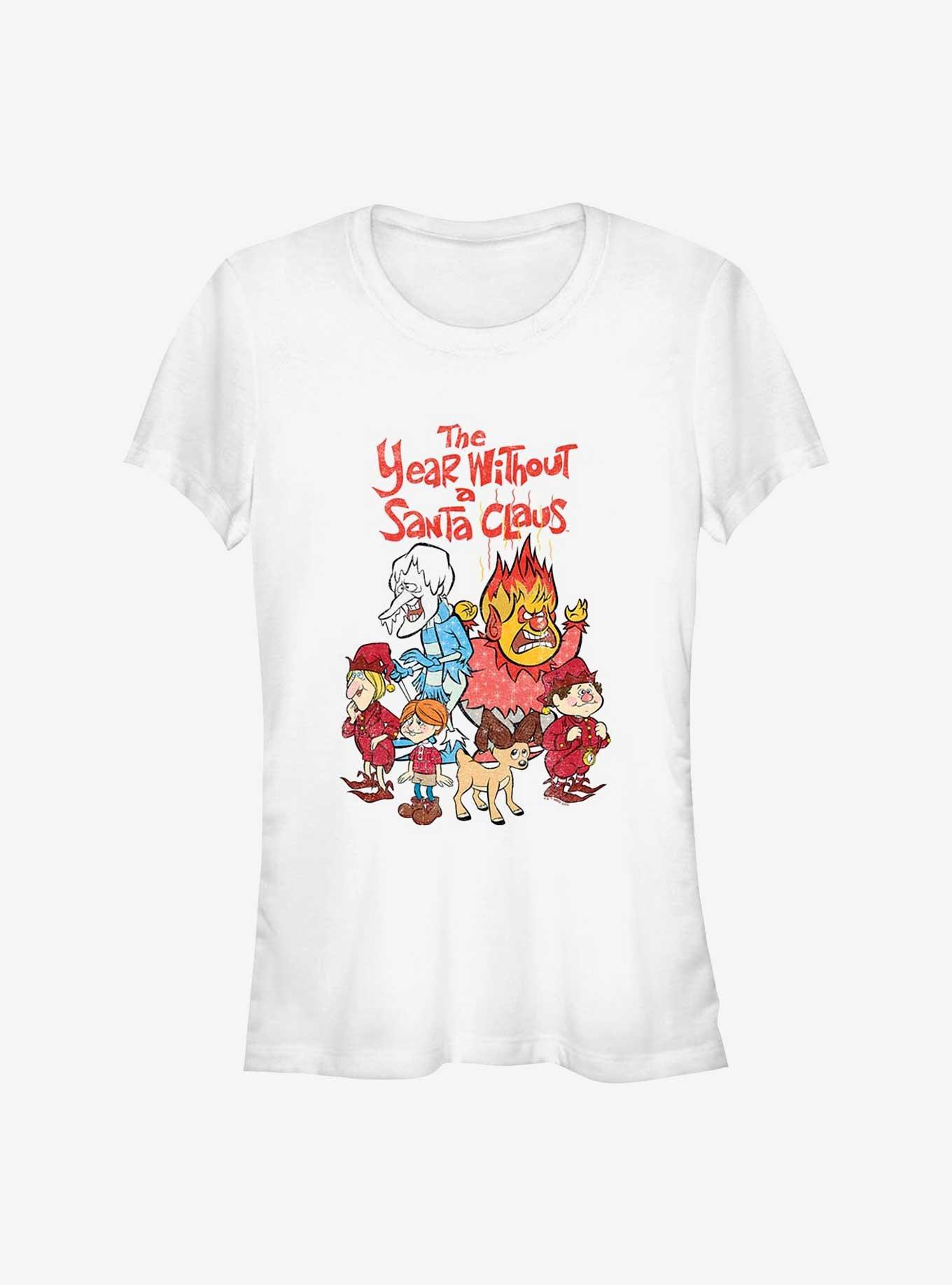 The Year Without A Santa Claus Logo Group Girls T-Shirt