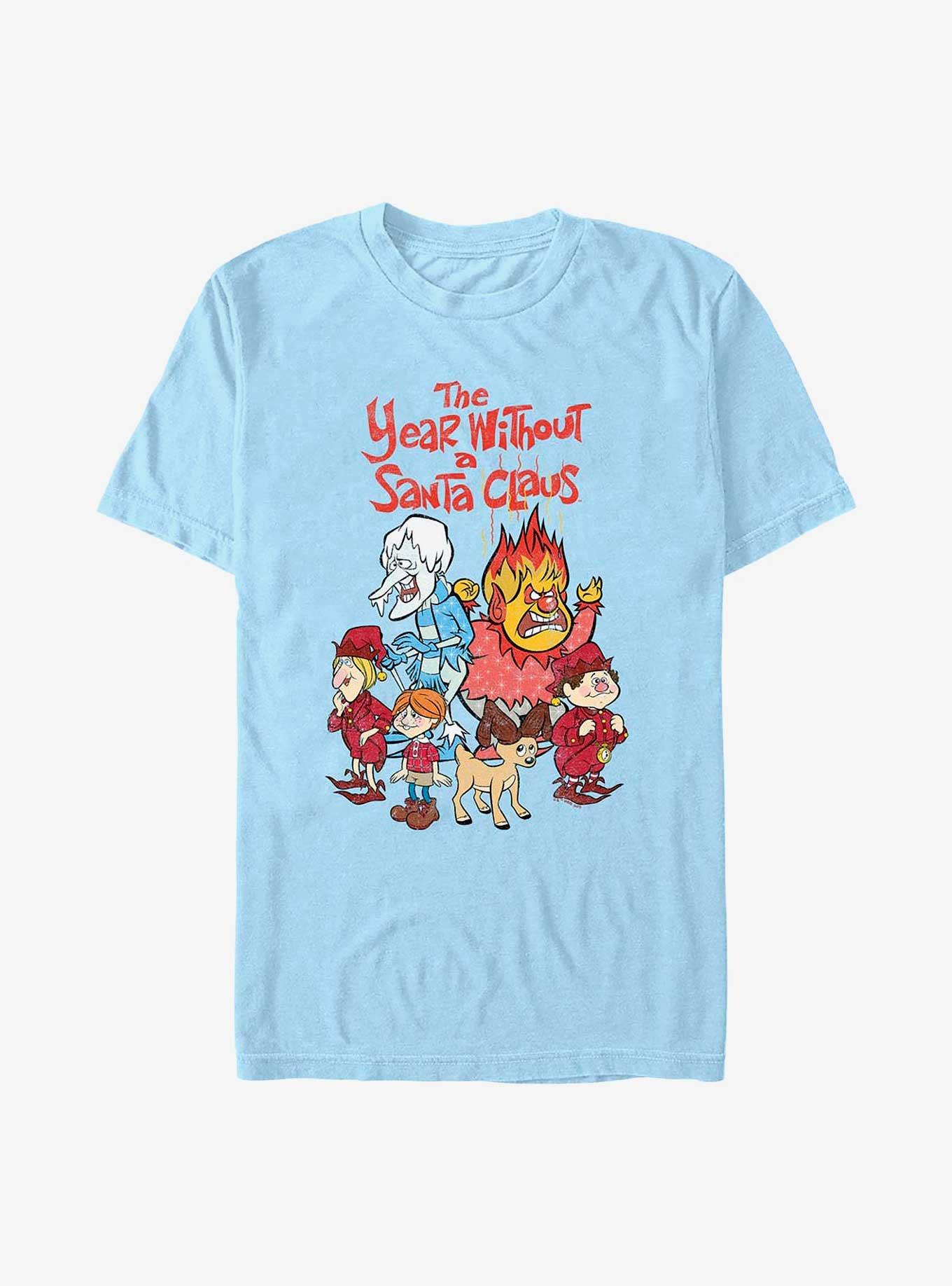 The Year Without A Santa Claus Logo Group T-Shirt, LT BLUE, hi-res
