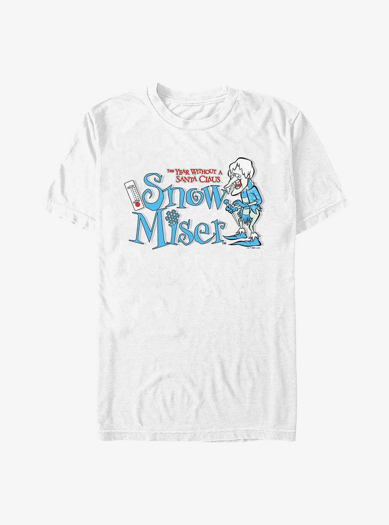 The Year Without A Santa Claus Snow Miser Logo T-Shirt, WHITE, hi-res