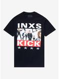 INXS Kick Album Cover T-Shirt, BLACK, hi-res