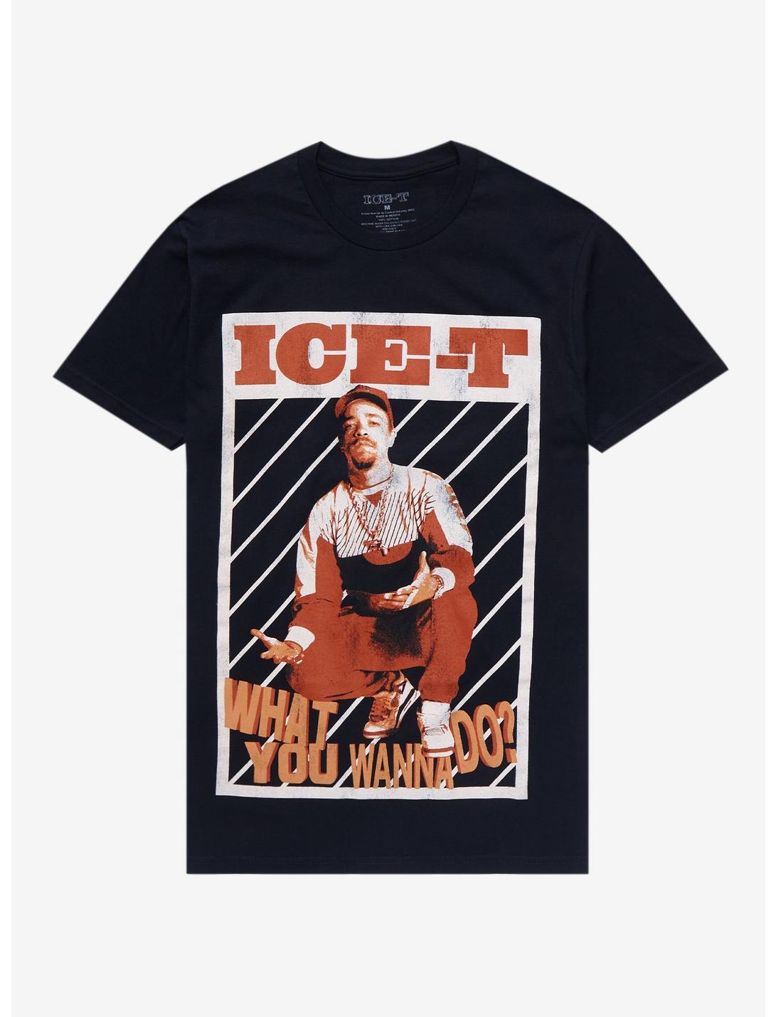 Ice-T What Ya Wanna Do? T-Shirt, BLACK, hi-res