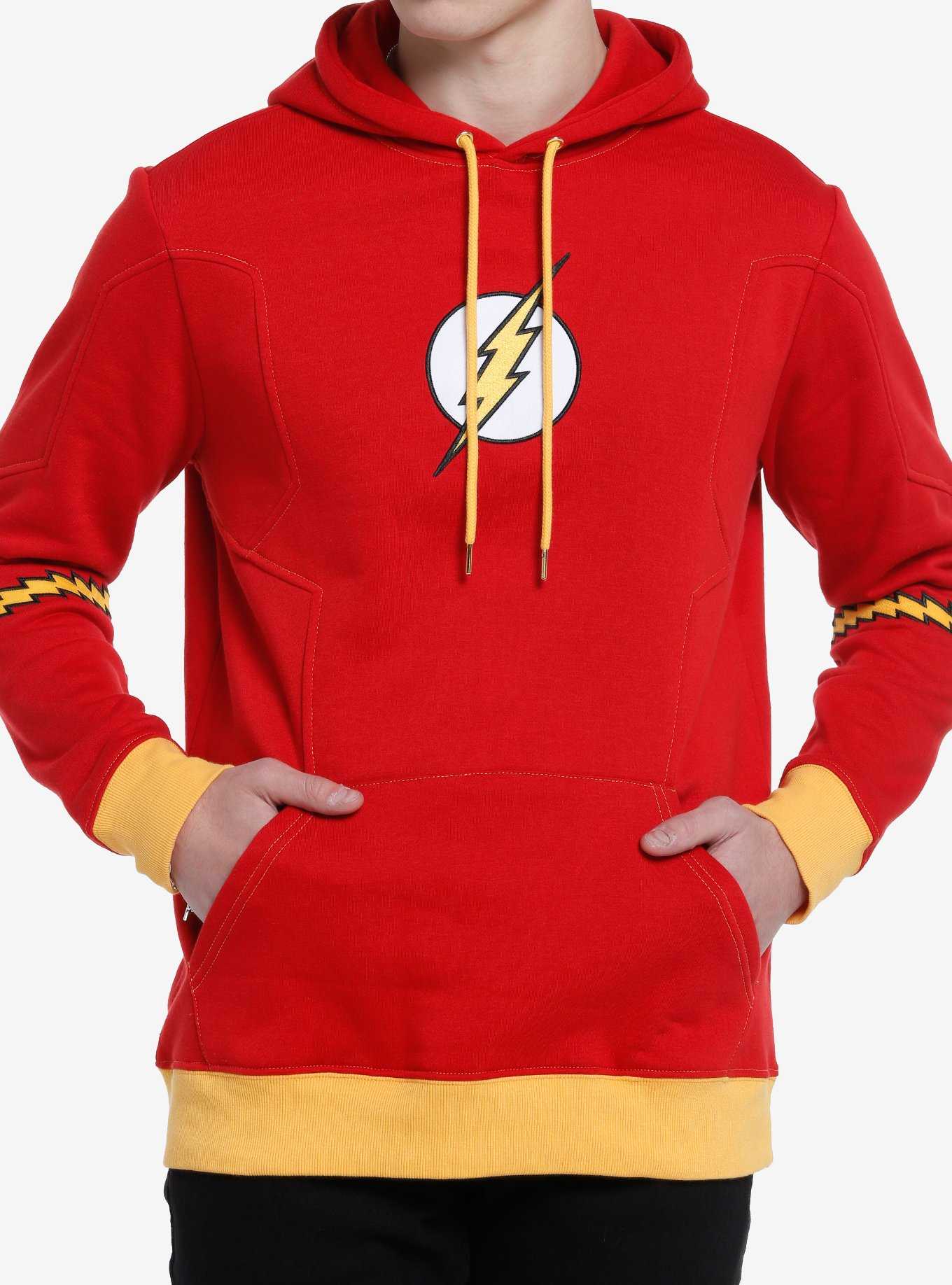 DC Comics The Flash Logo Cosplay Hoodie | Hot Topic