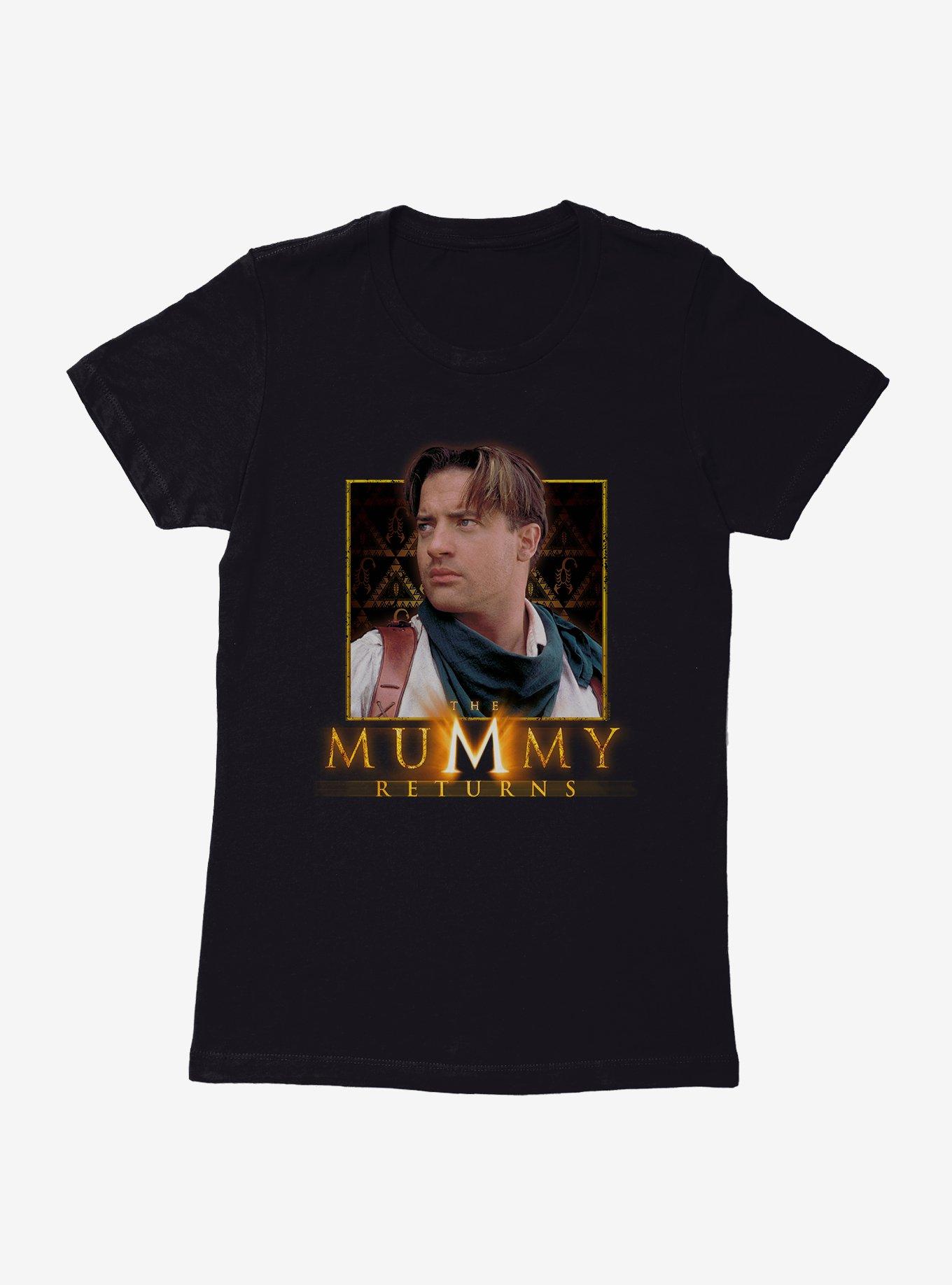 The Mummy Rick O'Connell Womens T-Shirt, BLACK, hi-res