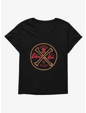 Cobra Kai Never Dies Doodle Womens T-Shirt Plus Size, , hi-res