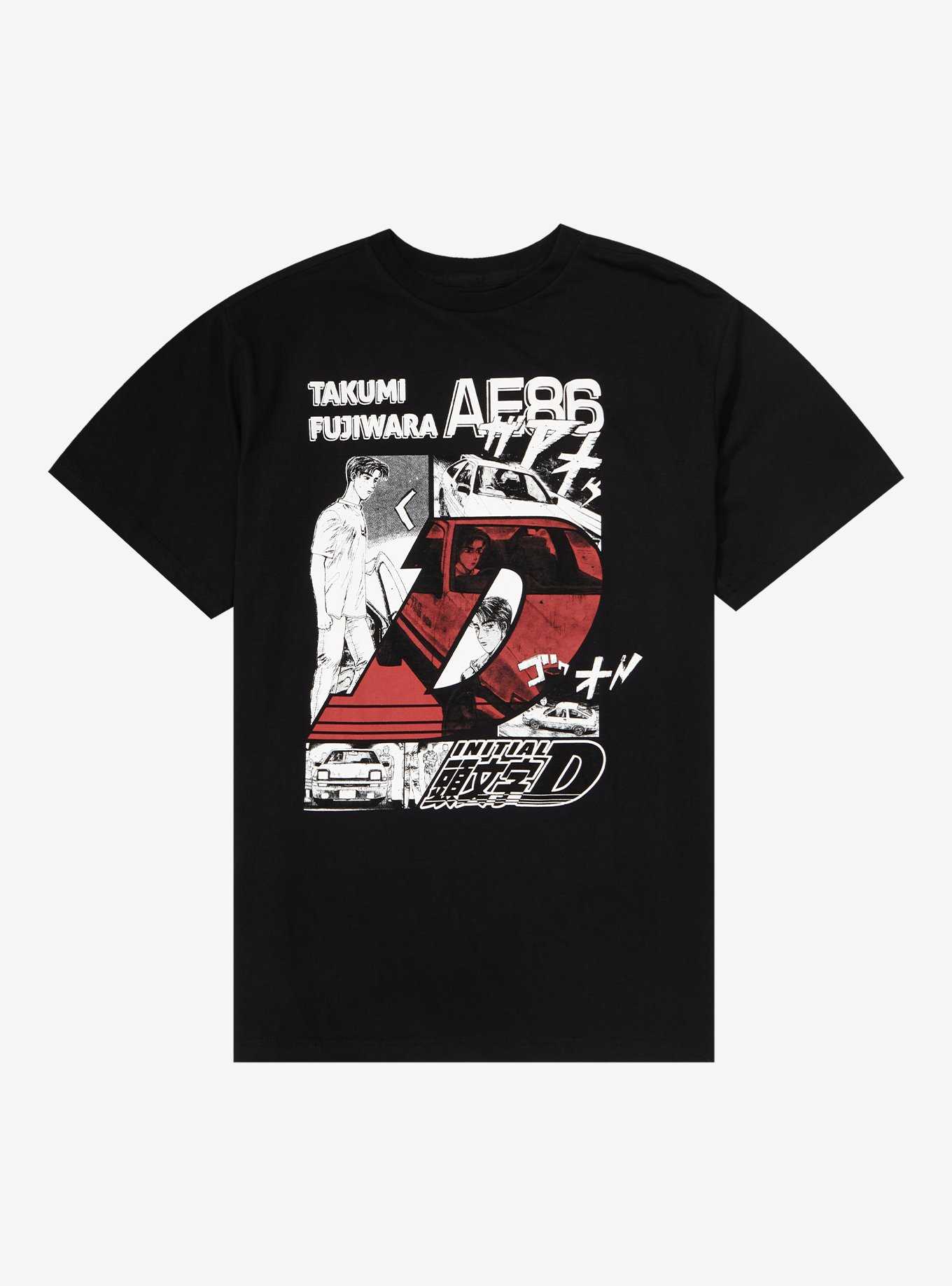 Initial D AE86 Takumi Fujiwara T-Shirt, , hi-res