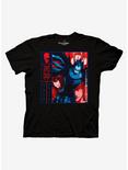 Death Note Collage Record Cover T-Shirt, BLACK, hi-res