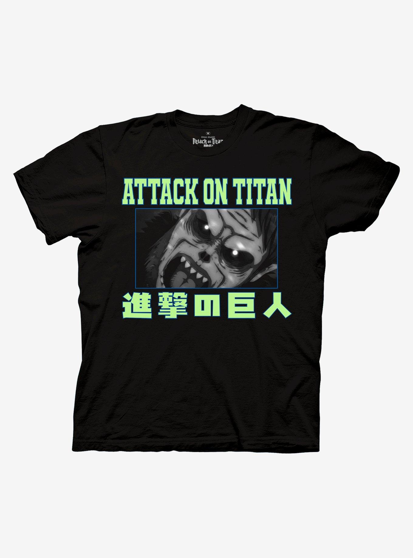 Attack On Titan Beast Titan Double-Sided T-Shirt, BLACK, hi-res