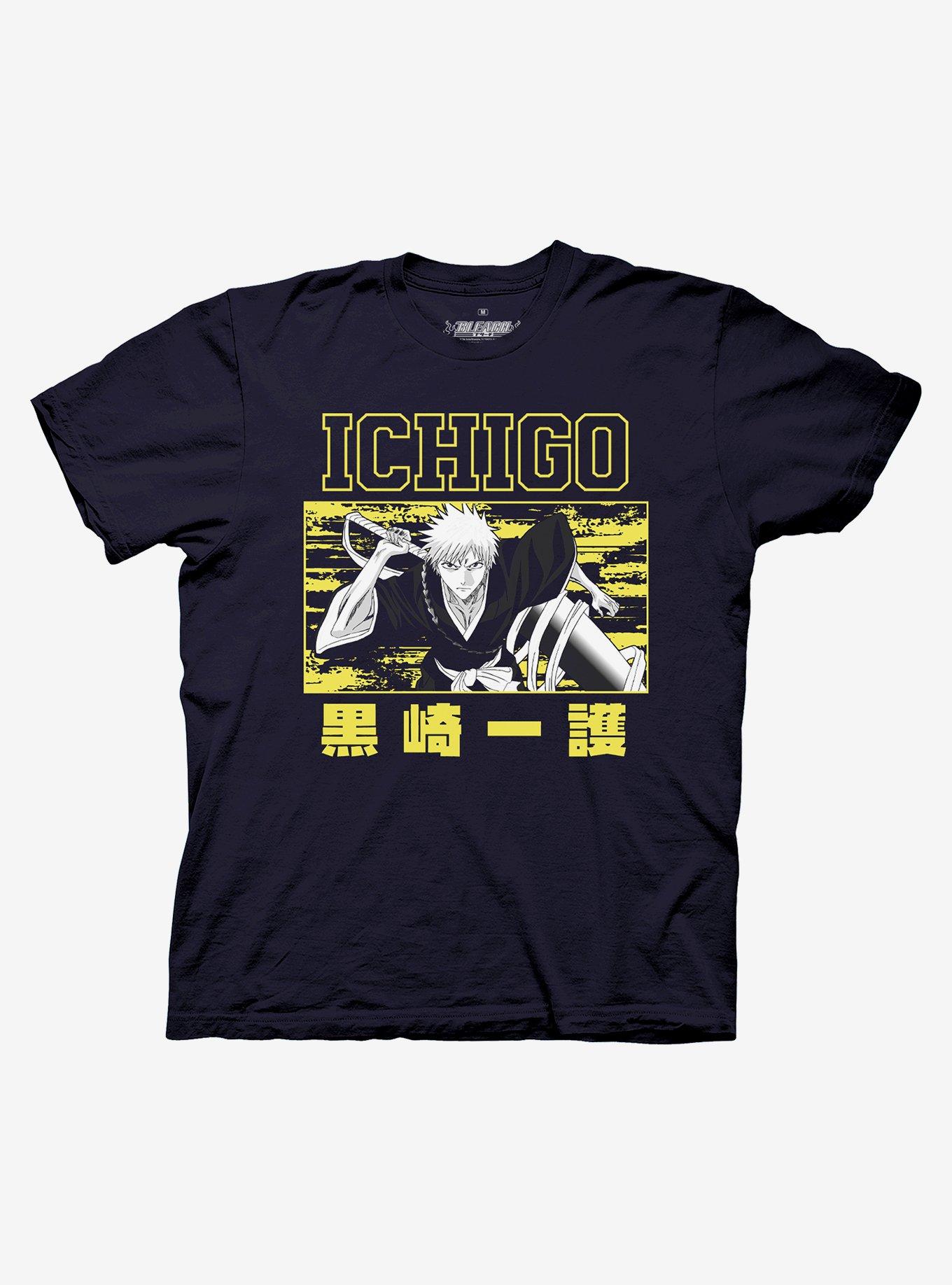 BLEACH Ichigo Soul Reaper Double-Sided T-Shirt, BLACK, hi-res