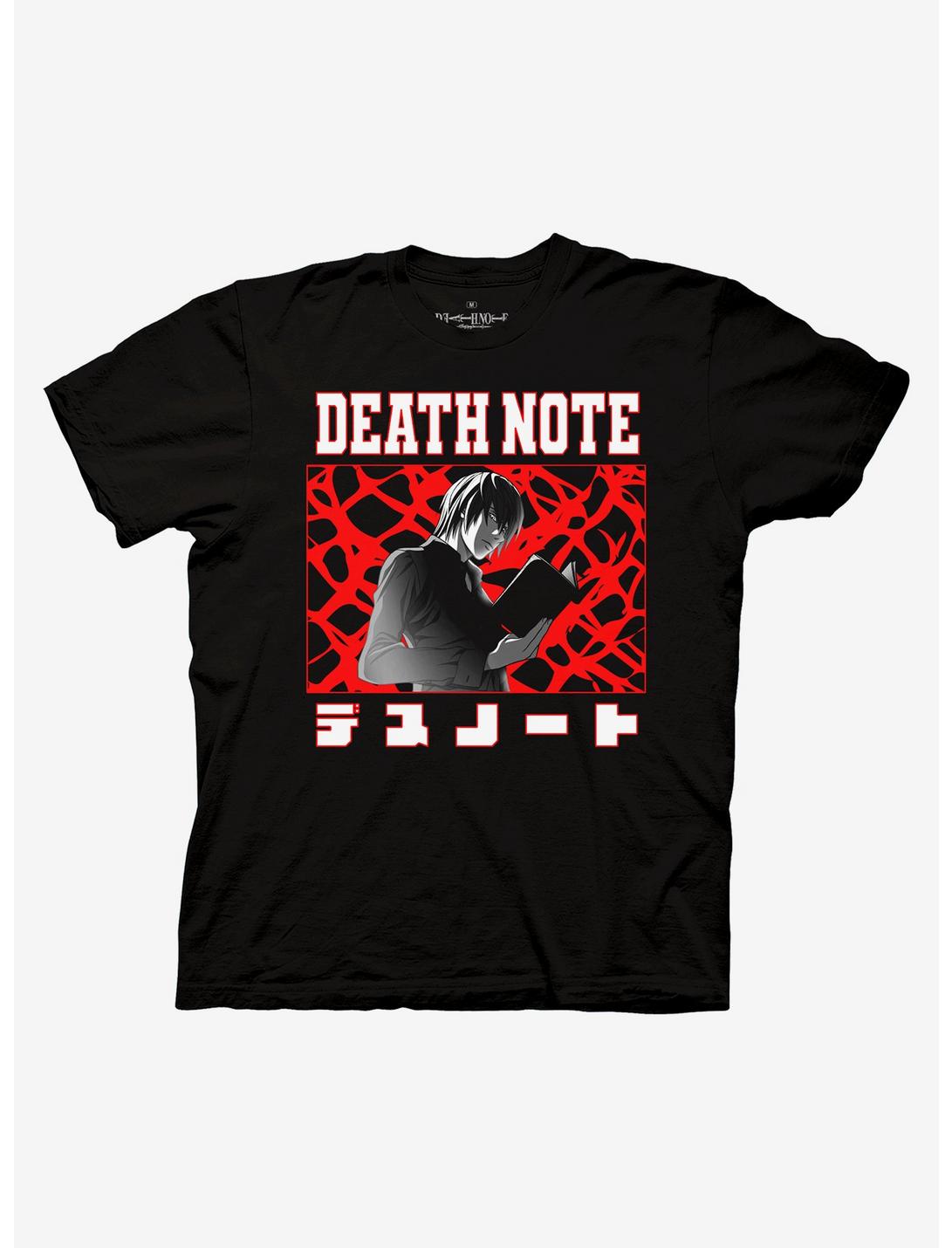 Death Note Light Quote Double-Sided T-Shirt, BLACK, hi-res