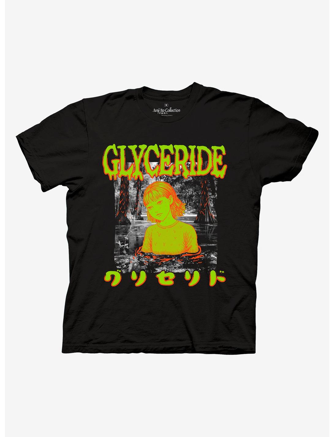 Junji Ito Glyceride Tonal T-Shirt, BLACK, hi-res