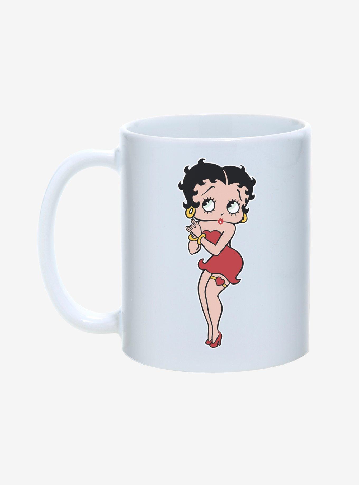 Betty Boop Sculpted Ceramic Coffee Mug - 18 oz.