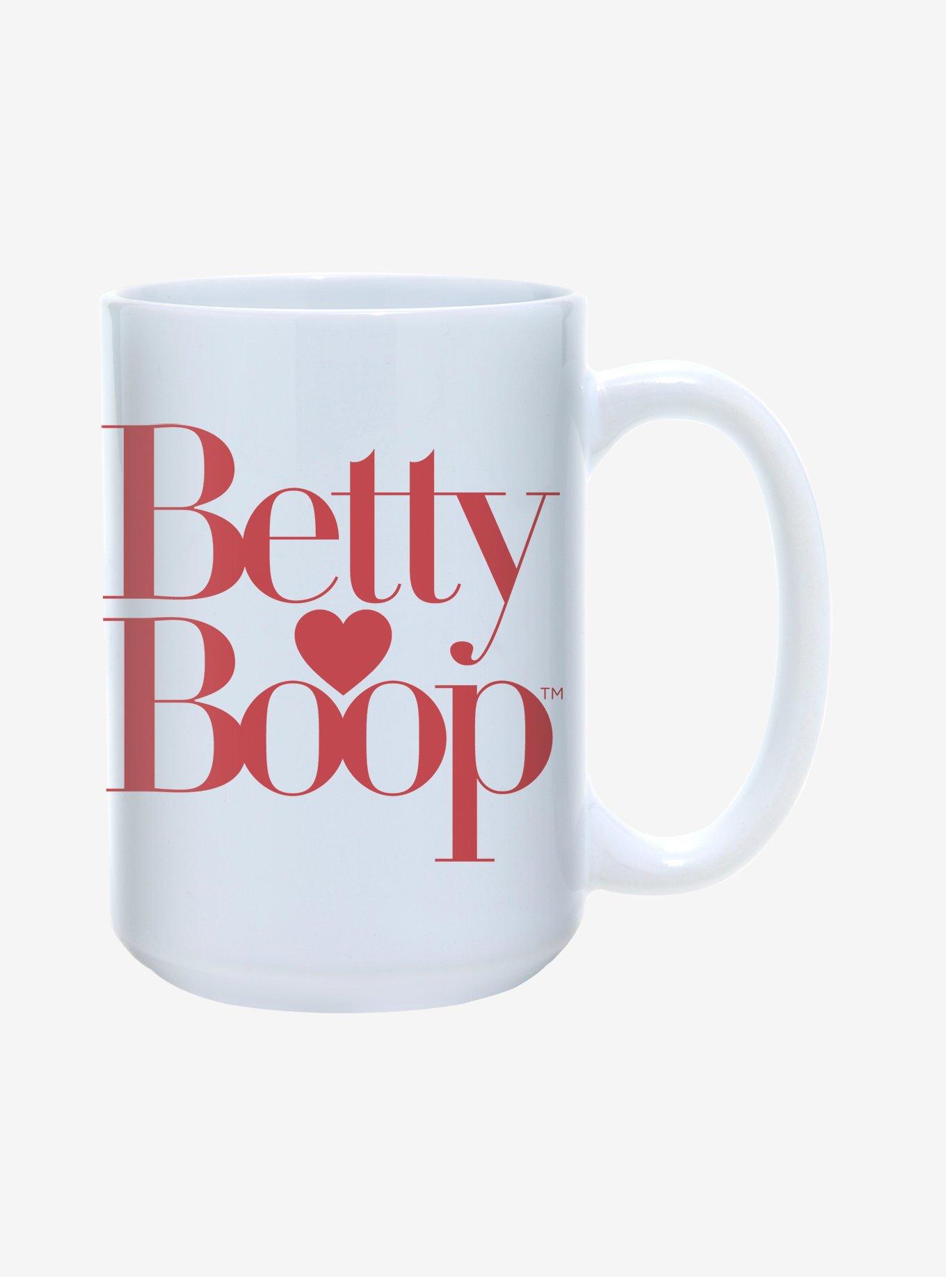 Betty Boop Red Logo Mug 15oz, , hi-res