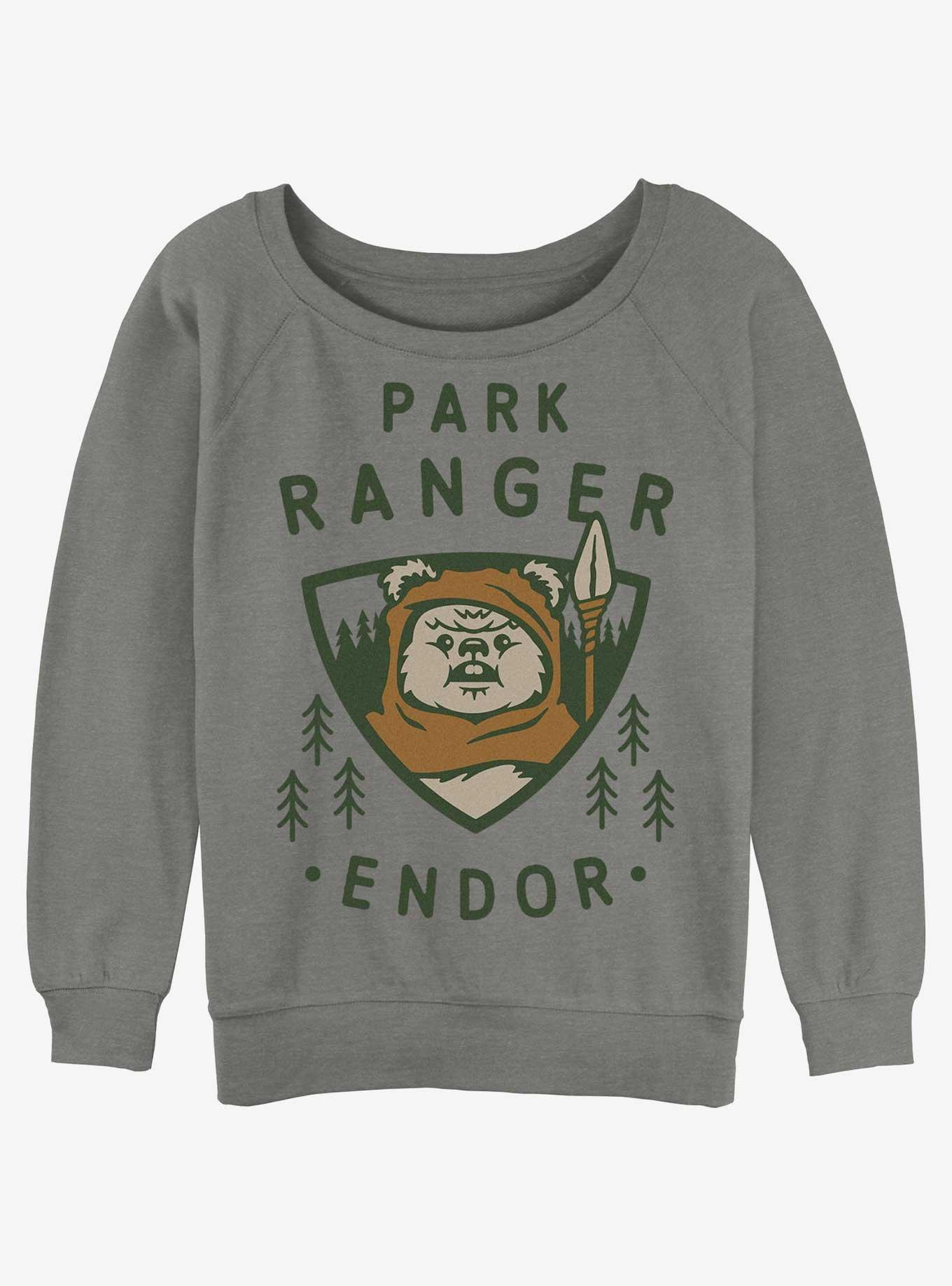 Star Wars Park Ranger Girls Slouchy Sweatshirt