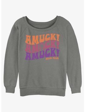 Plus Size Disney Hocus Pocus Amuck Girls Slouchy Sweatshirt, , hi-res